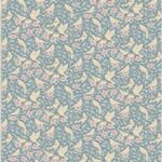 TILDA Songbird Cotton Fabric Ava Blue 100651.
