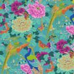FreeSpirit Kaffe Fassett Collective August 2026 Birds and Bees PWPJ142 Blue.