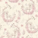 Christmas Magic by Frank Garcia Blank Fabrics Patt. 2021 Col. 41 Ivory Deer. 