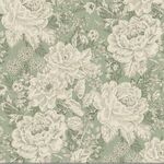 Charlotte By P&B Vintage Floral Wide Back 108" PB6408LG.