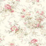 Charlotte by Clothworks 100% Cotton Y4611 - 2 Light Cream.