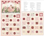 Christmas Magic by Frank Garcia Blank Fabrics Patt. 2029 Panel Col. 41 Advent Pa