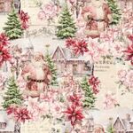 Christmas Magic by Frank Garcia Blank Fabrics Patt. 2014 Col. 41 Christmas Sceni
