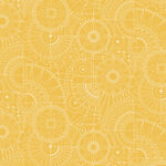 Cityscape by Amanda Murphy for Benartex 17128 - 33 Blueprint Gold. 