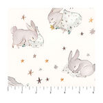 Cotton-Tale by Bernadett Urbanovics for FIGO Fabrics 90948 Colour 11 Cream. 
