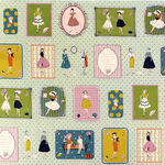 Couturiene Nippon Chuko Cotton Fabric CHU056 Design 1 Fashion.