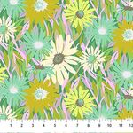 Daisy Crush by Heather Bailey for FIGO Fabrics 91280-70 Unchained Clover.