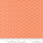 Elizabeth Hartman Scenery for MODA Fabrics Sprout Coral M51272 19.