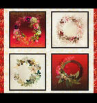 Festive Beauty Lara Skinner for Robert Kaufman Panel 36" x 42" Des. 21190.