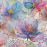 Flourish by Hoffman Spectrum Print X5625 135 Pastel.