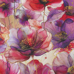 Flourish by Hoffman Spectrum Print X5625 384 Mimosa.