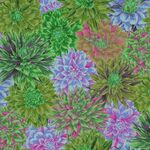 FreeSpirit Kaffe Fassett Collective August 2026 Bursting Stripes PWPJ137 Green.