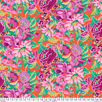 From The Archives by Kaffe Fassett Free Spirit PWGP012.Magenta Floral Dance.
