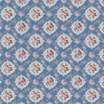 Heritage Garden by Emma Newman for Devonstone DV7504 Blue Bouquet.