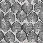 Ink & Earth by FIGO Fabrics Leafy 91225-99 Black.