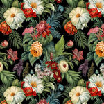 Island Bouquet by Hoffman Spectrum Digital Fabric X5672 713 - Tropical.