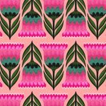 Jumpstart Celosia by Anna Maria Parry Textiles AMT130-23L Punch.