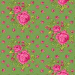 Kaffe Fassett Collective Feb. 2026 ROSIE Free Spirit Fabric PWGP212 Green.