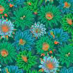 Kaffe Fassett Collective for Free Spirit Classics Cactus Flower PWPJ096 Green.