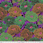 Kaffe Fassett Collective for Free Spirit Fabric Tibetan Peony PWPJ136.Dark.
