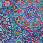 Kaffe Fassett Cotton Lawn for Free Spirit CLGP001 Aqua.