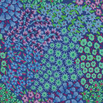 Kaffe Fassett Cotton Lawn for Free Spirit CLGP005 Blue.