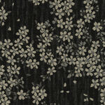 Kobayashi Double Weave Jacquard 100% Cotton KTS 7006 Color A Black. 