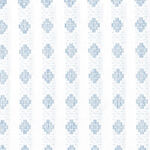LaTaTe by Lab Talent Textile Jacquard 54" Wide LAJ515-07 Color Blue Diamond Stri