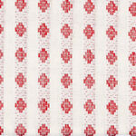 LaTaTe by Lab Talent Textile Jacquard 54" Wide J515-02 Color Red Diamond Strip