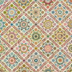 Laundry Basket Quilts Star Upon Stars Pattern by Edyta Sitar Size 64.5" X 74.5".