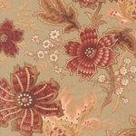 Le Jardin Rouge by French General Moda Fabrics 100% Cotton M36150-13 Roche.