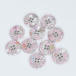 Liberty Button June's Meadow LB22-3152H-CC 16mm (3/4") Price Per Button.