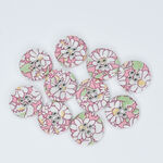 Liberty Buttons Alice W A  LB22-2018A 16mm 3/4". Price Per Button.