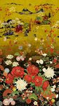 Lotus Garden by Chong A Hwang Panel 24" x 42" Metallic TTCM3660 Multi .
