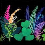 Love Under the Stars by Daughter Earth/Katy Tanis for Free Spirit PWKT062 X BLAC