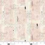 Parisian Snippets by Frank Garcia for Blank Quilting 4294 022 Mannequins Pink.