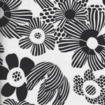 Michael Miller Fabrics "Groovy" Patt.CX- 8032 White and Black.