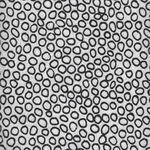 Monochroma Scribble Dot White by Milvale Designs for KK Fabrics 5047/03.