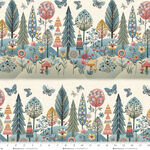 Norwegian Forest | Mary Jane Carey | Henry Glass & Co. Patt. 3550 Col. 44.