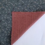 OZE Double Sided Cotton Japanese 6661022 Col. 102 Teal/Red.