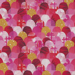 Painted Garden by Josephine Kimberling for FIGO Fabrics 91060-56 Orange.