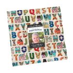 Paper Hamlet by Cathe Holden for MODA Fabric Layer Cake 35960LC 42x10"Sq.