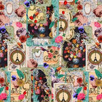 Paris Luck by Hoffman Spectrum Digital Fabric X5646 244 - Paris Collage .
