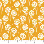 Pop Sugar by Heather Bailey for FIGO Upsy Daisy 92061-52 Butterscotch.