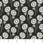 Pop Sugar by Heather Bailey for FIGO Upsy Daisy 92061-99 Licorice.