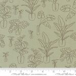 Potted by Kiley's Quilt Room for MODA Fabric M26143 24. Indoor Jungle .