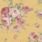 Quilt Gate RURU BOUQUET by Quilt Gate Fabric Japan RU2520H 11B.