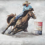 Rodeo Dreams for Hoffman Spectrum Print Fabrics W5528 761 Rodeo.