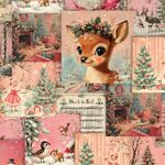 Santa's Symphony Collage for Devonstone Collections DV6952.