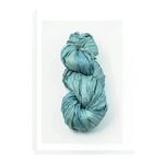 Sari Silk Ribbon 50gr. Hank Colour Teal.